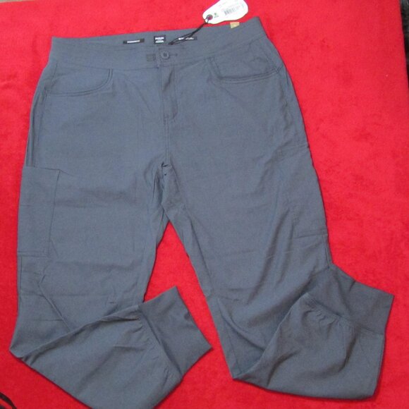Prana Pants - Prana Halle Jogger II Gray Stretch Pants